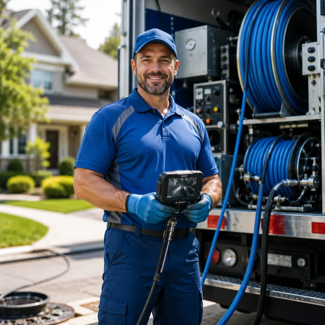 Local outdoor drain cleaning specialists in Petersburg, KY